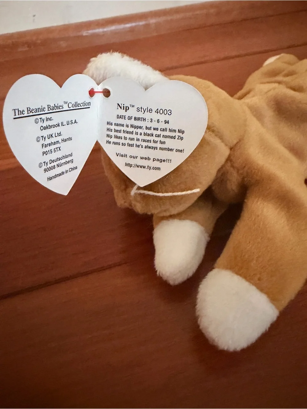 “Nip” Beanie Baby
